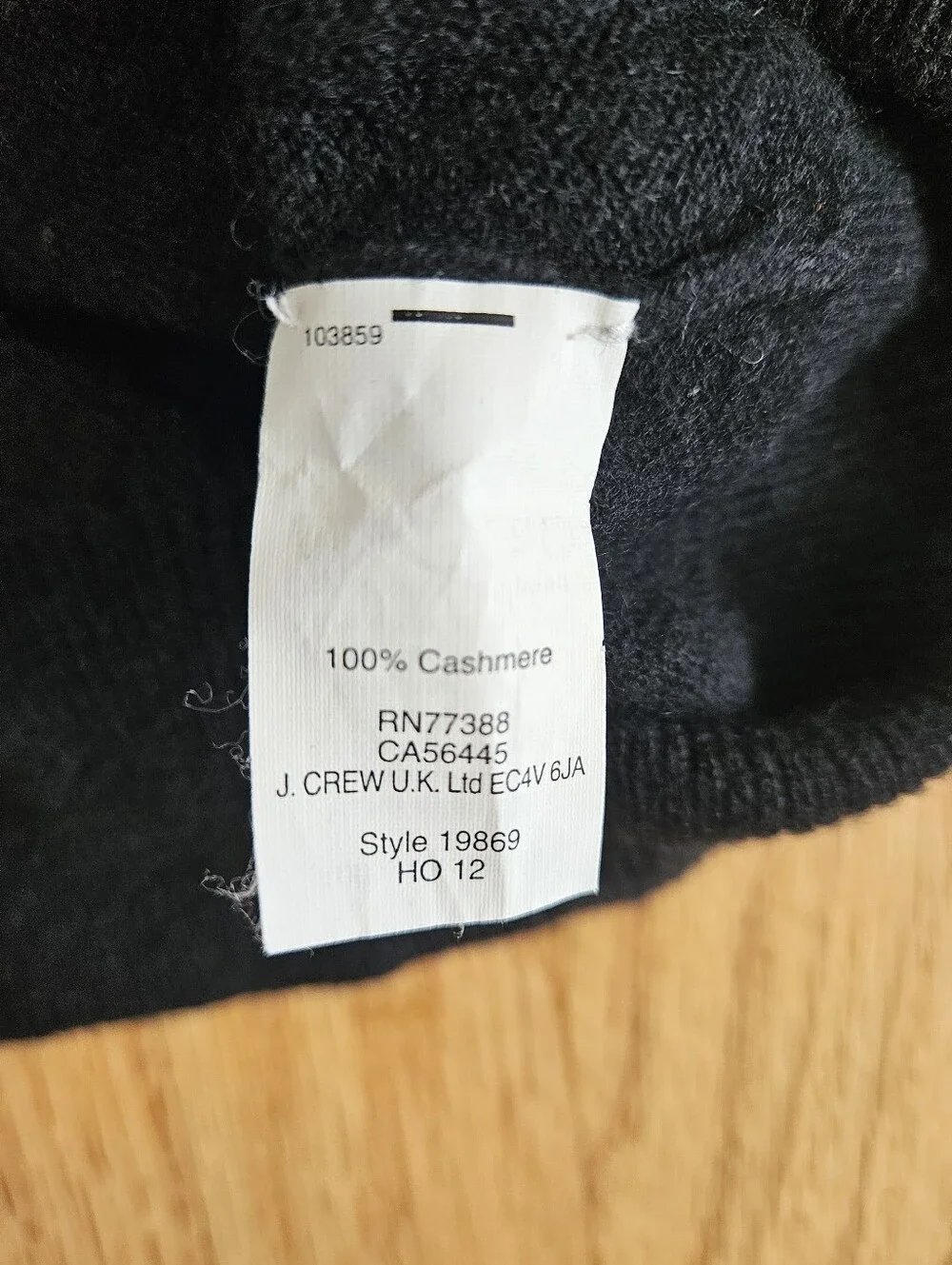 J. Crew Cashmere Crewneck Sweater Size S